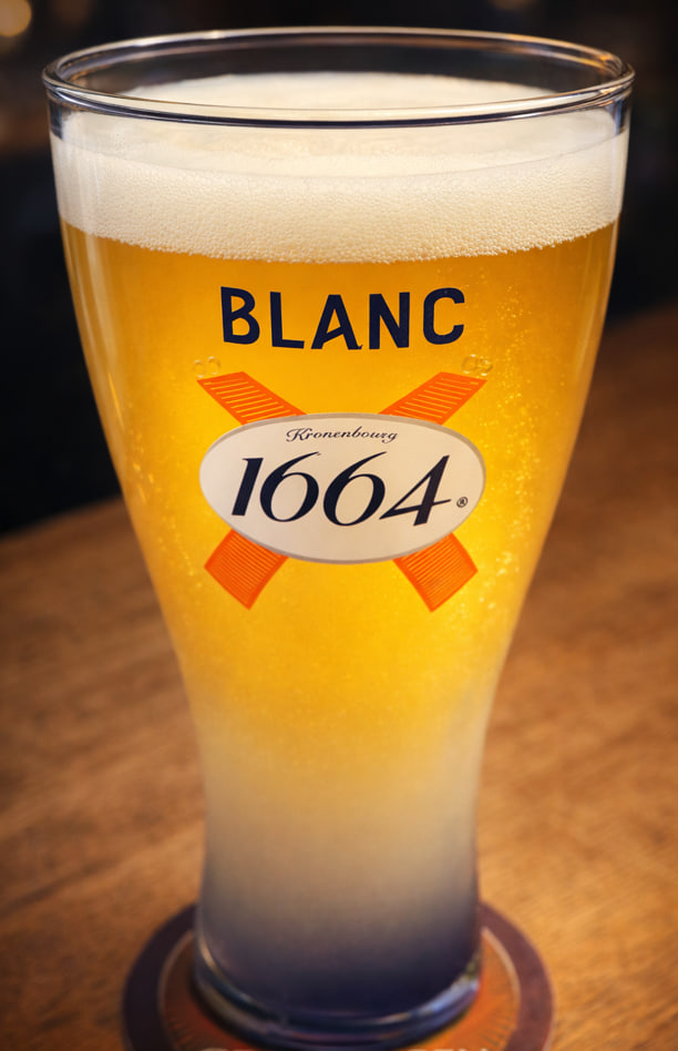 Kronenbourg 1664 Blanc z kranu